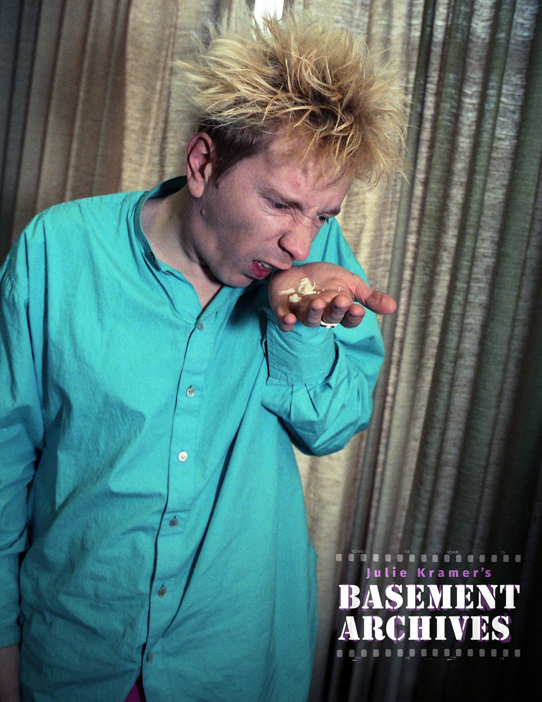 Johnny Rotten, Photograph, Snotty Nose, Basement Archives