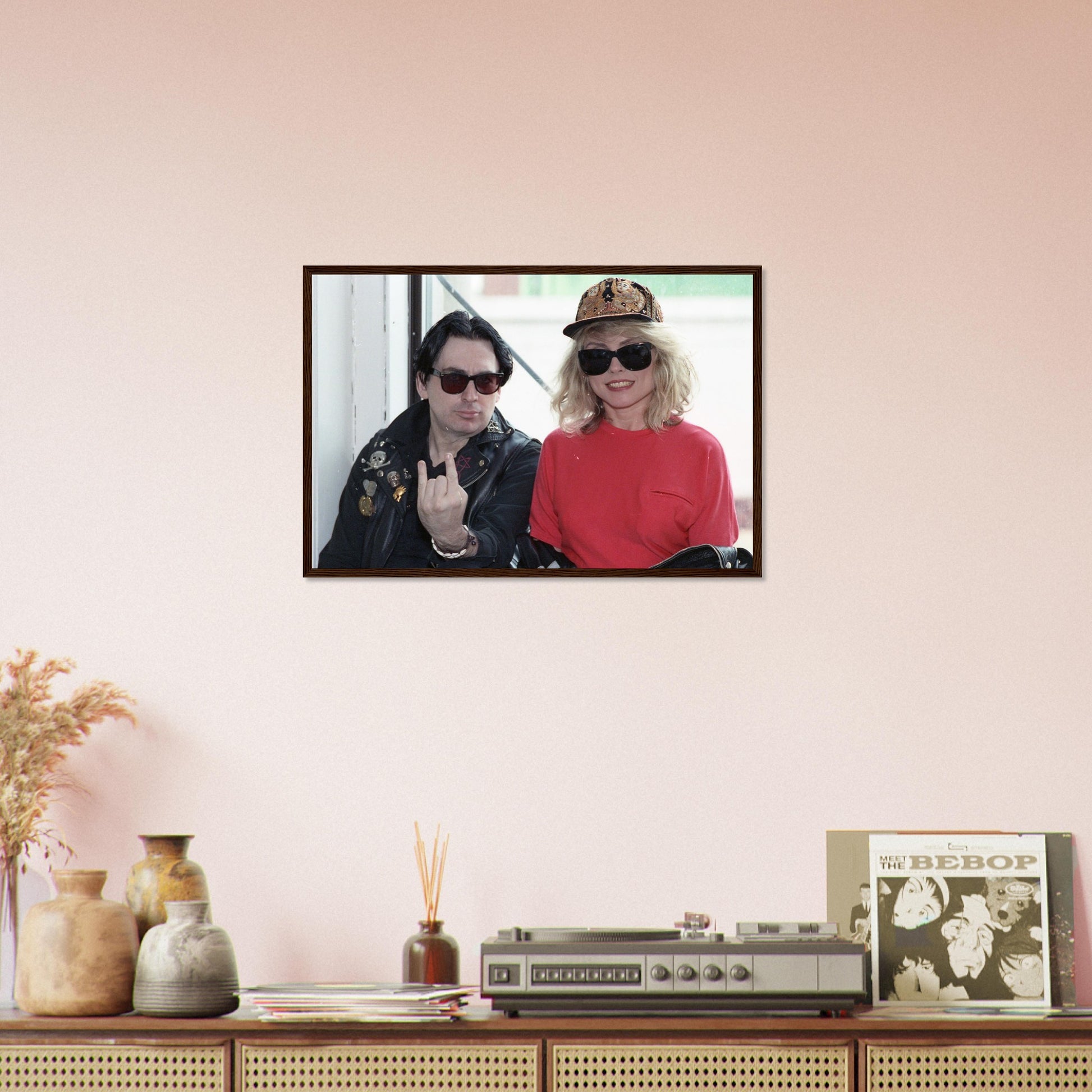 blondie-framed-portrait-wall